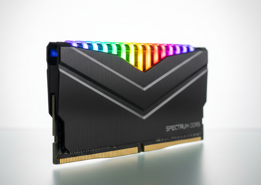 RAM stick with RGB lighting
